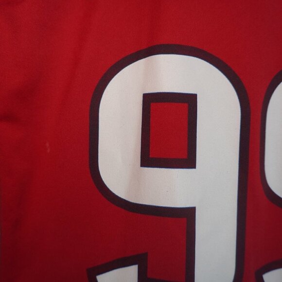 Nfl Unisex Kid Houston Texas JJ Watt Red Football Short Sleeve Jersey Size Small - Picture 5 of 6